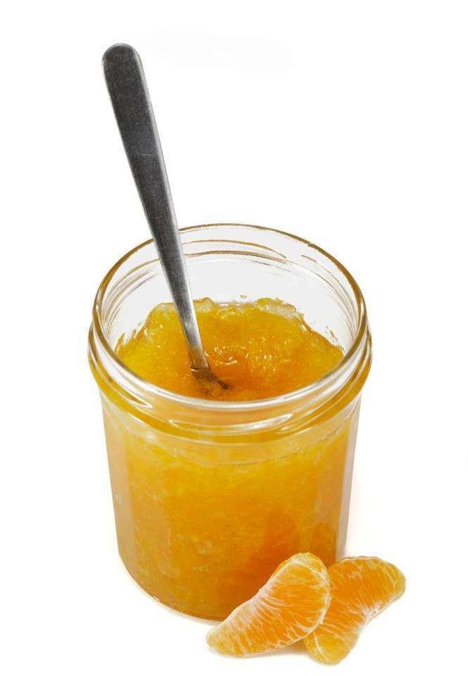 Tangerine Orange Sacs For Fruit Jam